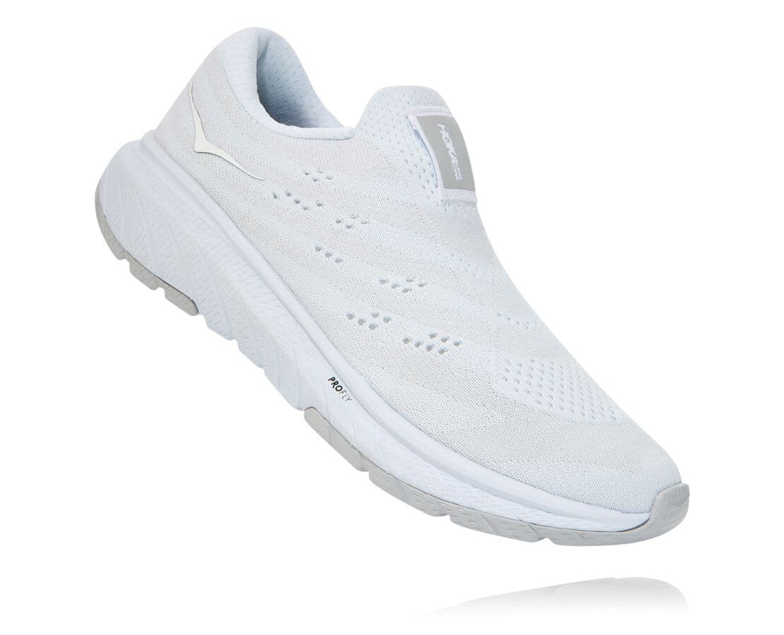 Hoka One One Cavu 3 Slip Philippines - Womens Trail Shoes - White | EJ5901682